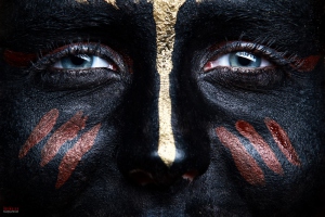 Black Face Bodypaint