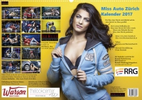 Miss Auto Zürich Kalender 2017