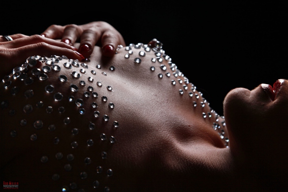 Bodyart - Strass - Rhinestones - Fotoshooting