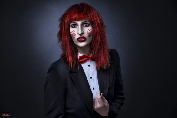 Saw movie - puppet portrait