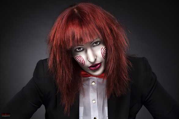 Saw movie - puppet portrait