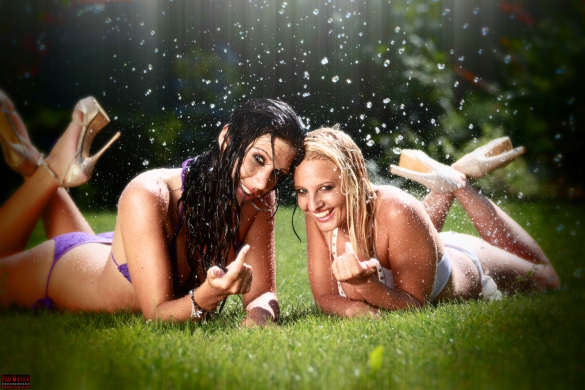 Wasser Fotoshooting